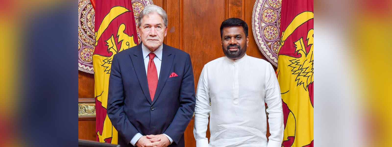 ජනපති අනුර මුණ ගැසුණු නවසීලන්ත නියෝජ්‍ය අගමැති